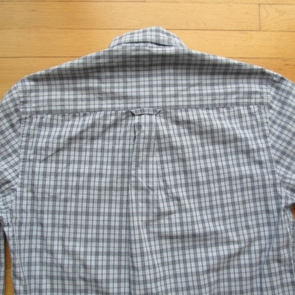 Pendleton Mens Boulevard Shirt Button Down 100% Cotton Plaid Pocket Blue Sz M - Picture 5 of 9